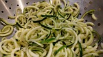 Zucchini Noodles with Garlic Shrimp