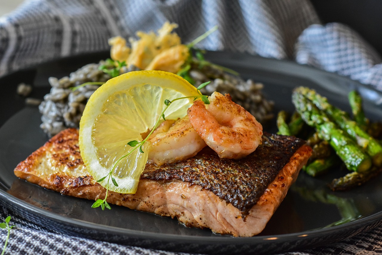 Wild Salmon with Lemon-Dill Ghee